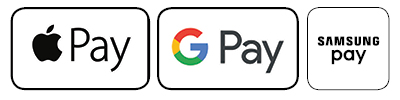 Apple Pay, Google Pay, Samsung Pay